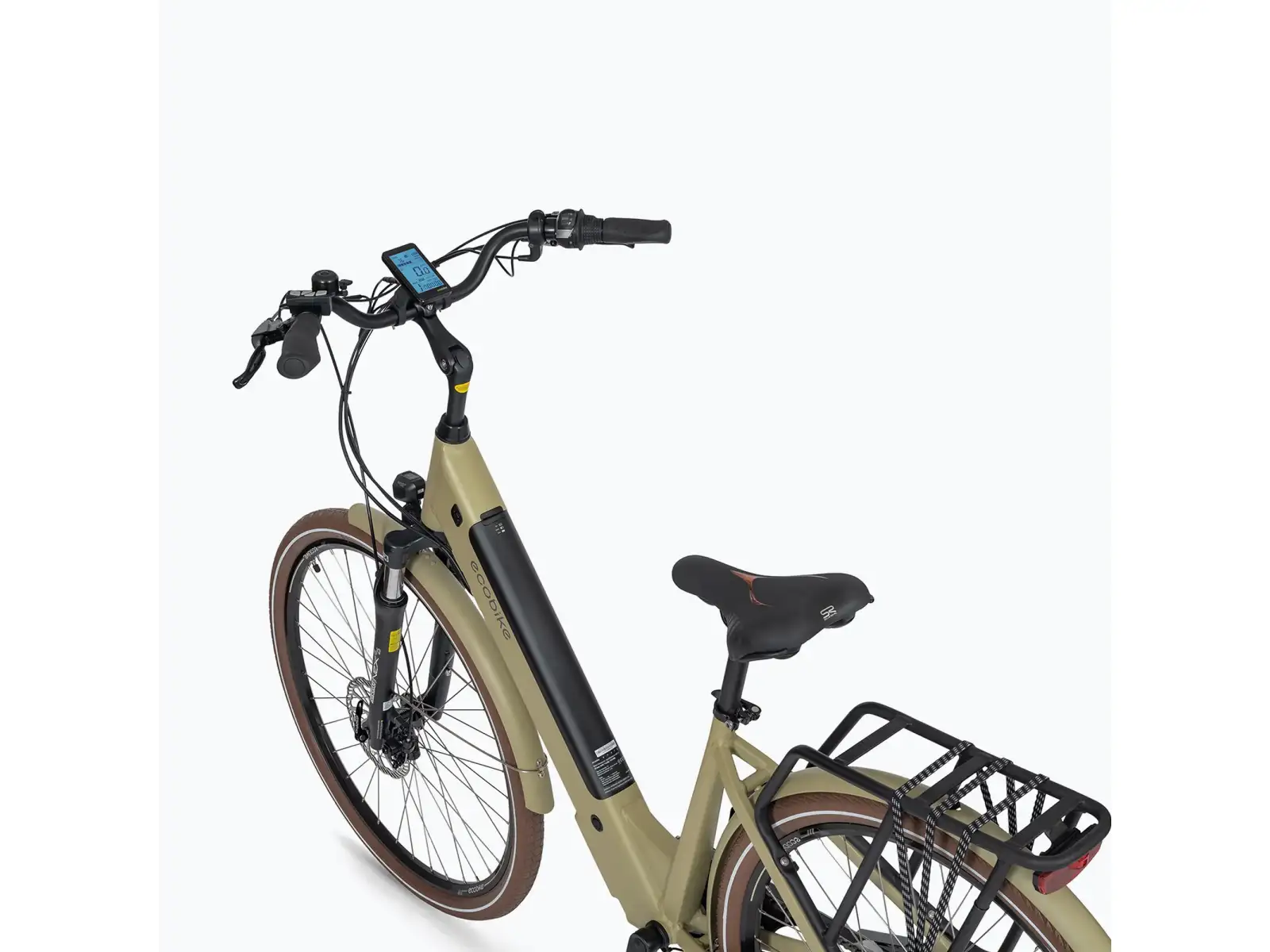 Ecobike X-City městské elektrokolo 468 Wh Cappuccino