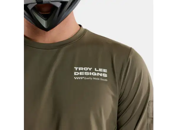 Troy Lee Designs Ruckus Ride Tee Factory pánský dres dlouhý rukáv Caper