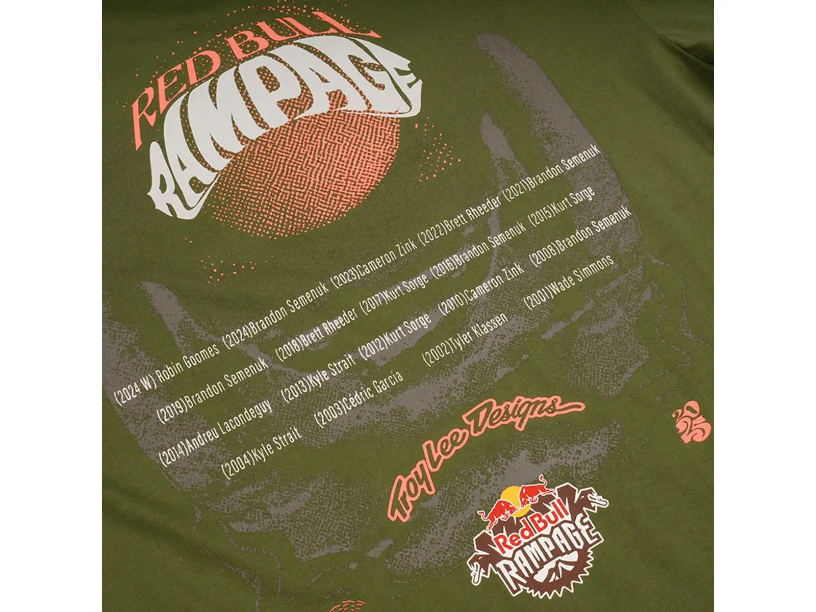 Troy Lee Designs x Red Bull Rampage Intergalactic pánské triko krátký rukáv Ranger