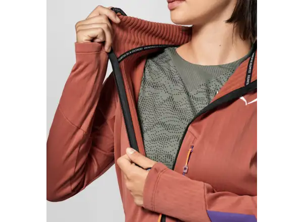 Salewa Pedroc 3 Hooded dámská mikina Etruscan Red