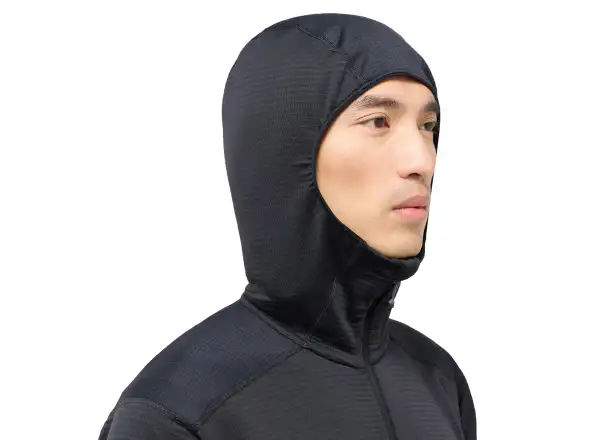Haglöfs L.I.M Mid Multi Hood pánská mikina  True Black