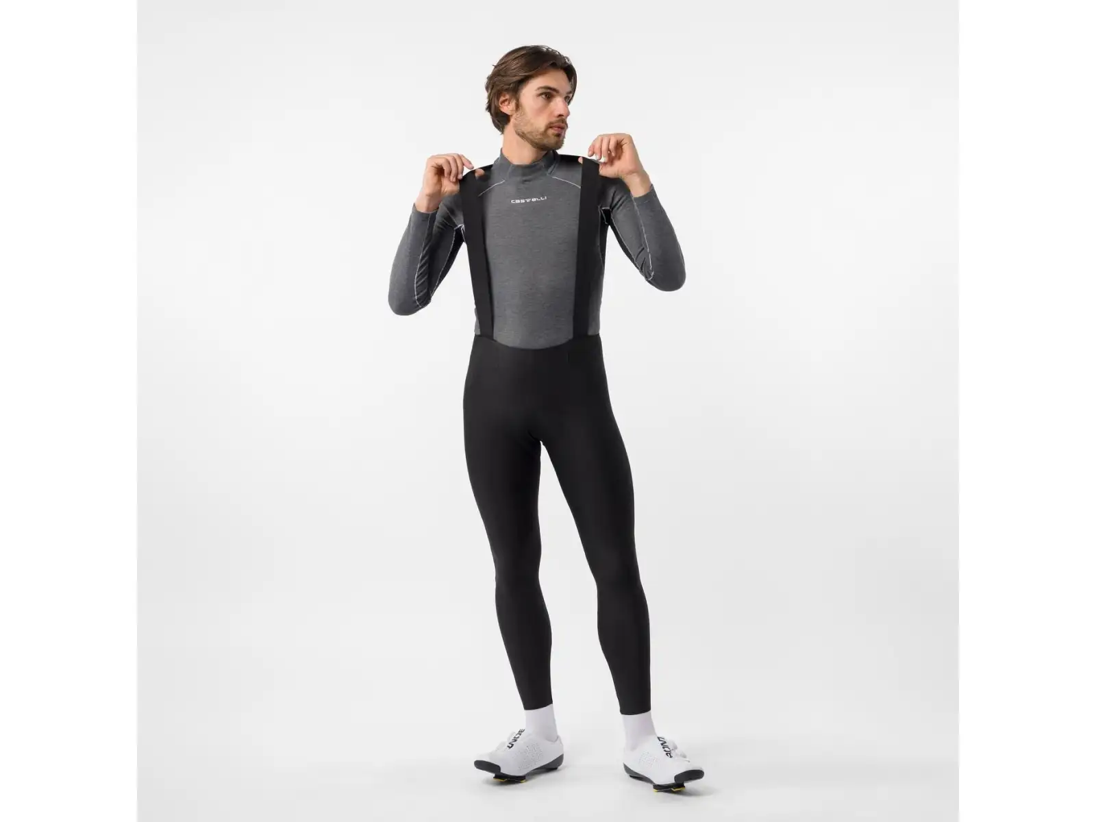 Castelli Sorpasso Pro pánské kalhoty s laclem a vložkou Black