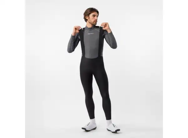 Castelli Sorpasso Pro pánské kalhoty s laclem a vložkou Black
