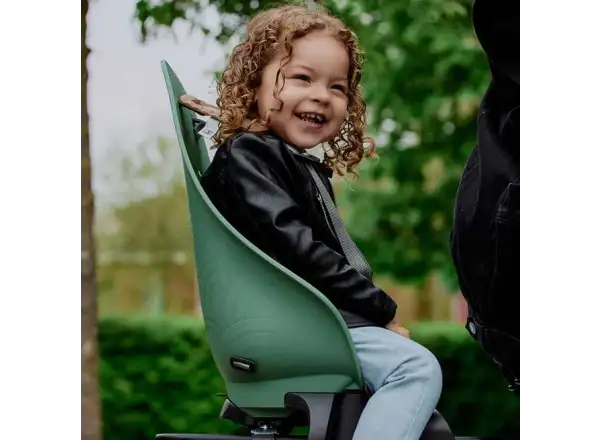 Urban Iki Ta-ke zadní sedačka na kolo pro MIK nosiče Icho Green/Kurumi Brown