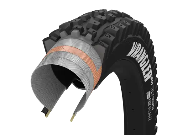 Goodyear Wrangler MTF Enduro Tubeless Complete 29x2,60" MTB plášť kevlar