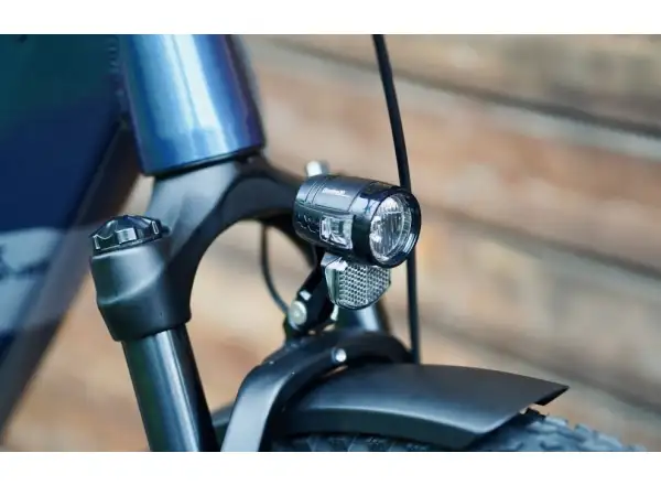 Rock Machine Crossride e450 krosové elektrokolo Gloss Metallic Navy/Silver