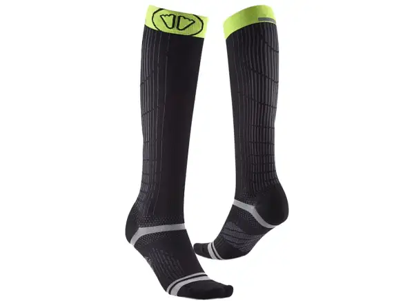 Sidas Endurance Racing Knee běžecké ponožky Black/Yellow