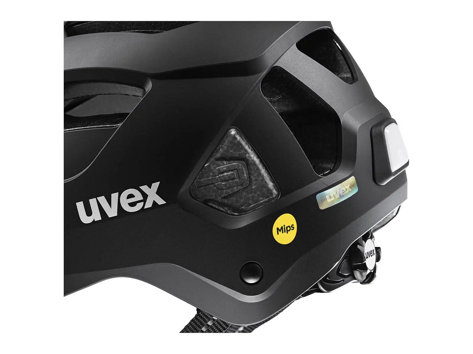 Uvex City Stride mips Hiplok ready přilba Black Matt