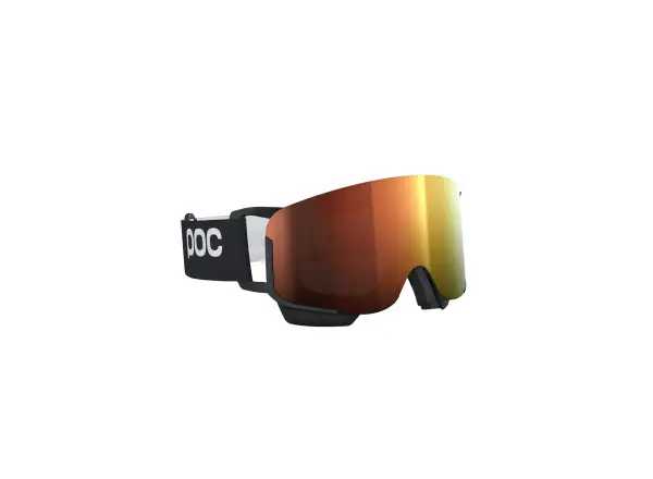 POC Nexal Mid lyžařské brýle Uranium Black/Partly Sunny Orange