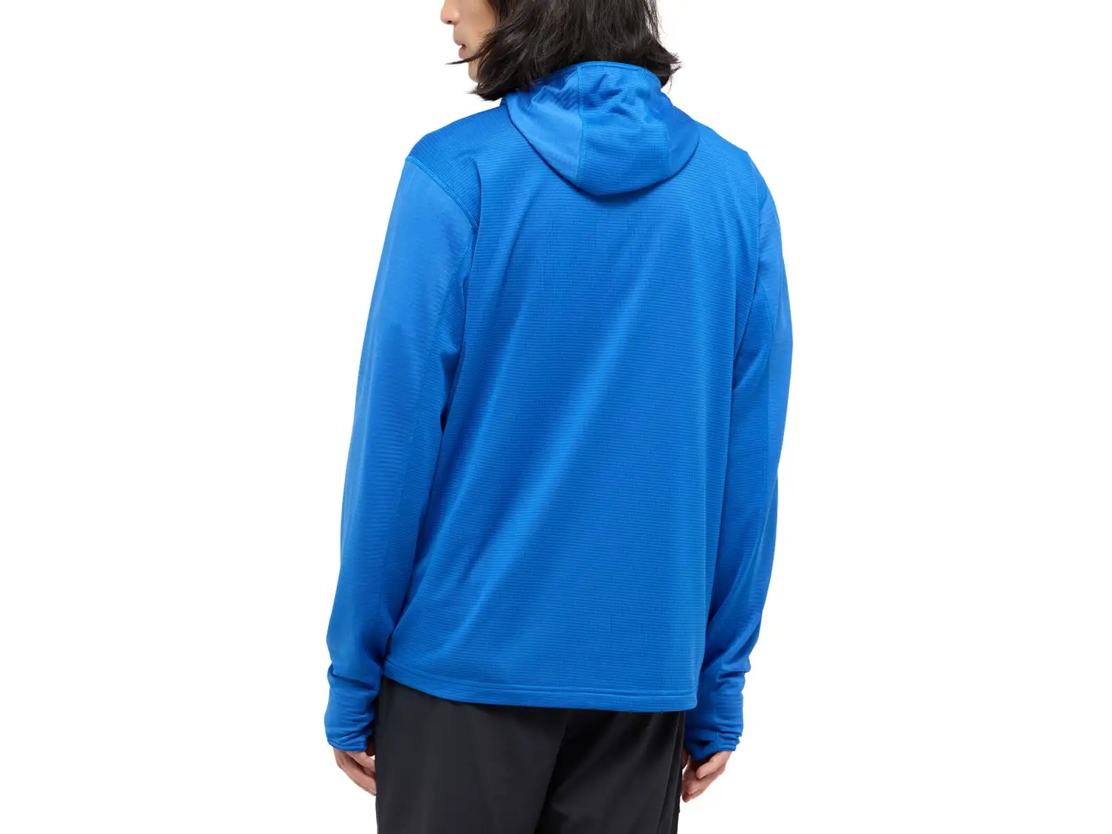 Haglöfs L.I.M Mid Multi Hood pánská mikina s kapucí modrá