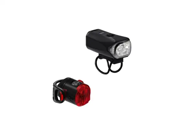 Lezyne KTV Drive 300+/Femto USB-C set předního a zadního světla