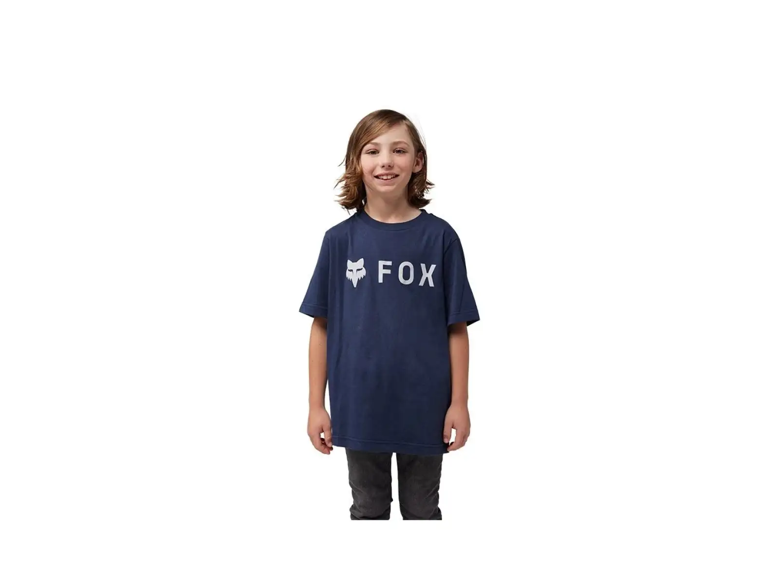 Fox Yth Absolute dětské triko krátký rukáv Midnight Blue