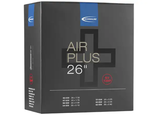 Schwalbe Air Plus 26" duše 40-62/559 galuskový ventil