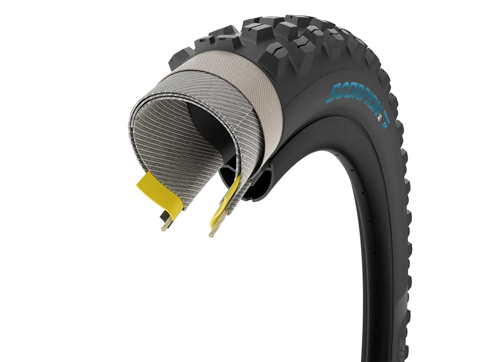 Pirelli Scorpion Enduro M 29x2,4" plášť kevlar turchese