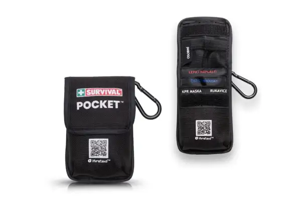 Survival First Aid Kit Pocket kompaktní KPR sada
