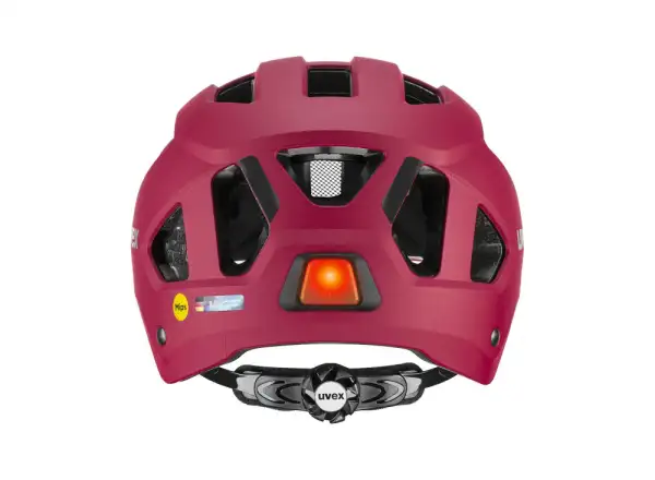 Uvex City Stride MIPS přilba Ruby Red Matt