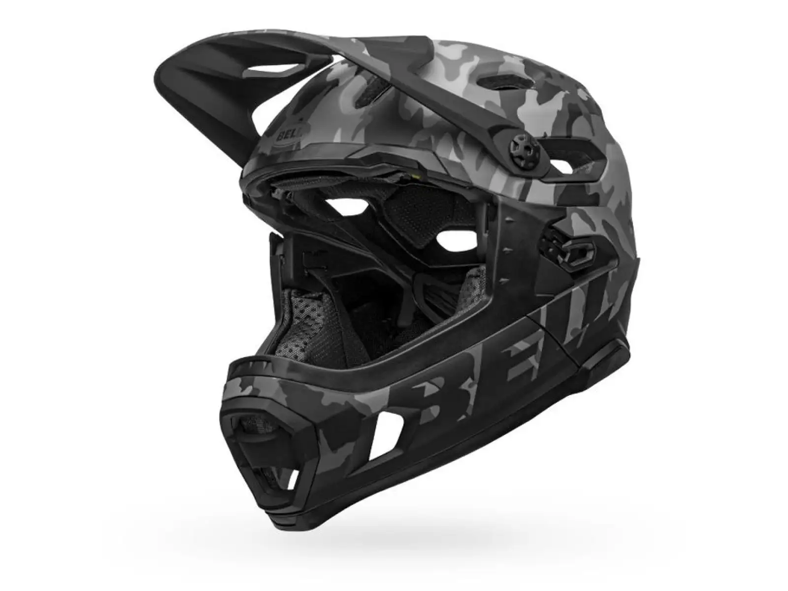 Bell Super DH Mips přilba Mat/Gloss Black Camo