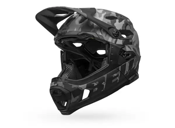 Bell Super DH Mips přilba Mat/Gloss Black Camo