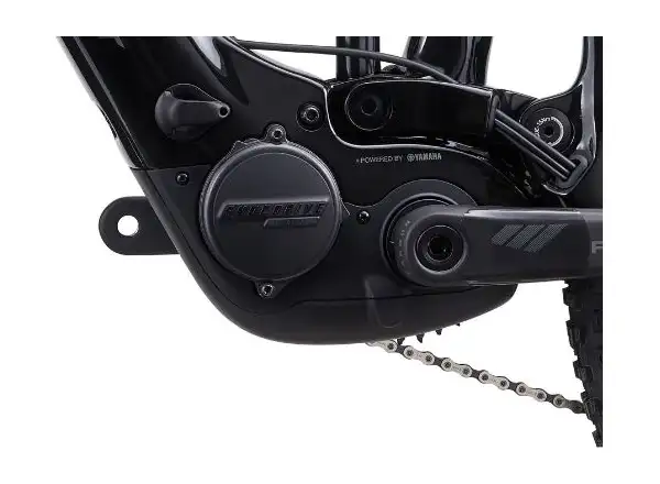 Giant Trance X Advanced E+ EL 1 horské celoodpružené elektrokolo Gunmetal Black/Black