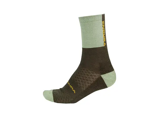 Endura BaaBaa Merino ponožky lahvově zelená