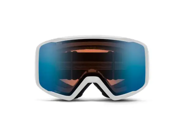 Smith Tribute lyžařské brýle White / Photochromic Blue Sensor Mirror