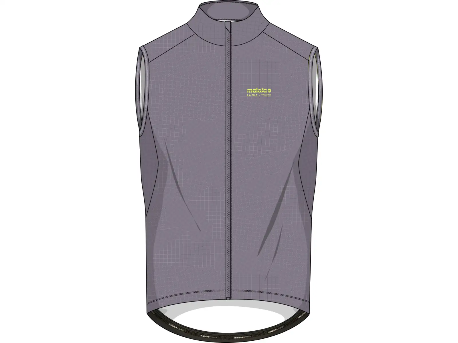 Maloja CrodaM. pánská vesta Smoky Purple