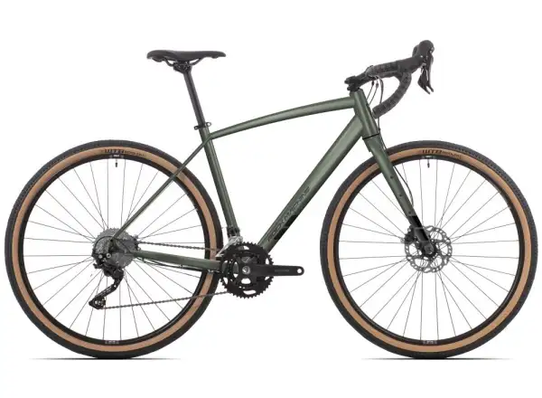Rock Machine Lukk 40 gravel kolo Gloss Granite Green
