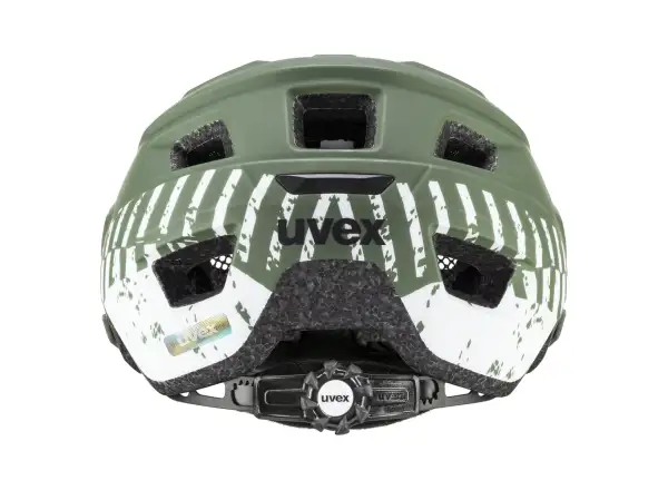 Uvex Access přilba Moss Green/White Matt