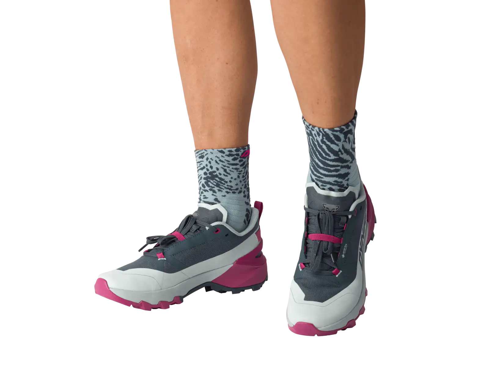 Dynafit Run Wild Mid běžecké ponožky Cloud Blue/0720