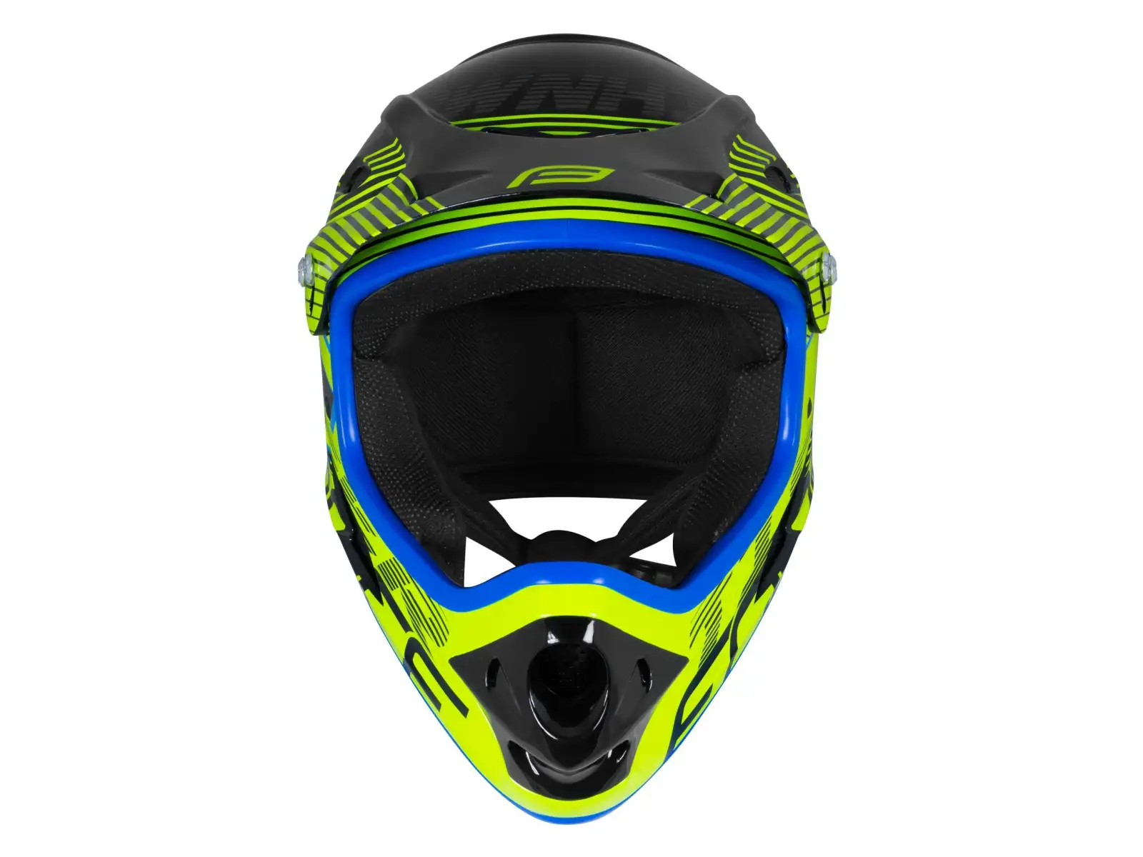 Force Tiger downhill přilba černá/fluo