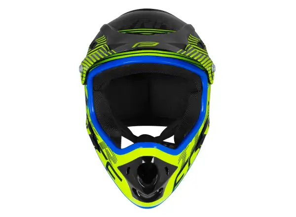 Force Tiger downhill přilba černá/fluo