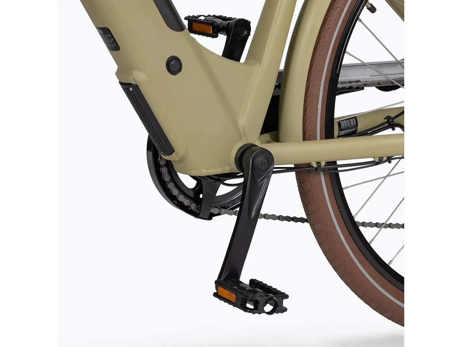 Ecobike X-City městské elektrokolo 468 Wh Cappuccino