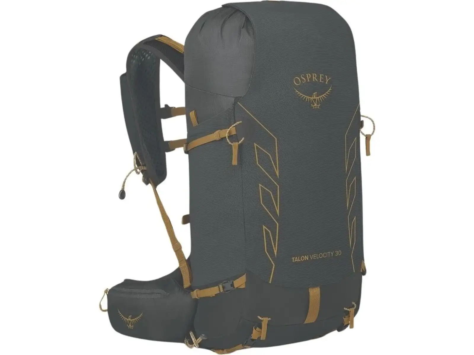 Osprey Talon Velocity 30 l batoh Dark Charcoal/Tumleweed Yellow L/XL