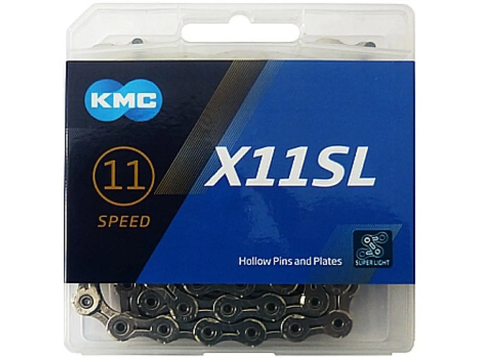 KMC X-11 SL silver řetěz 118 článků