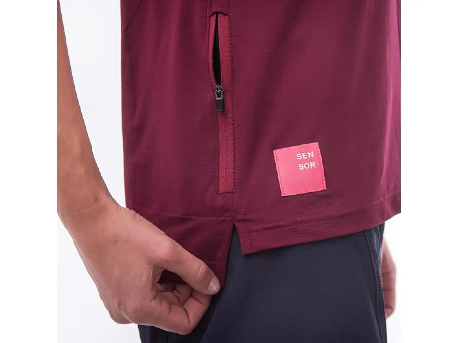 Sensor Helium dámský dres krátký rukáv Lilla/Feather