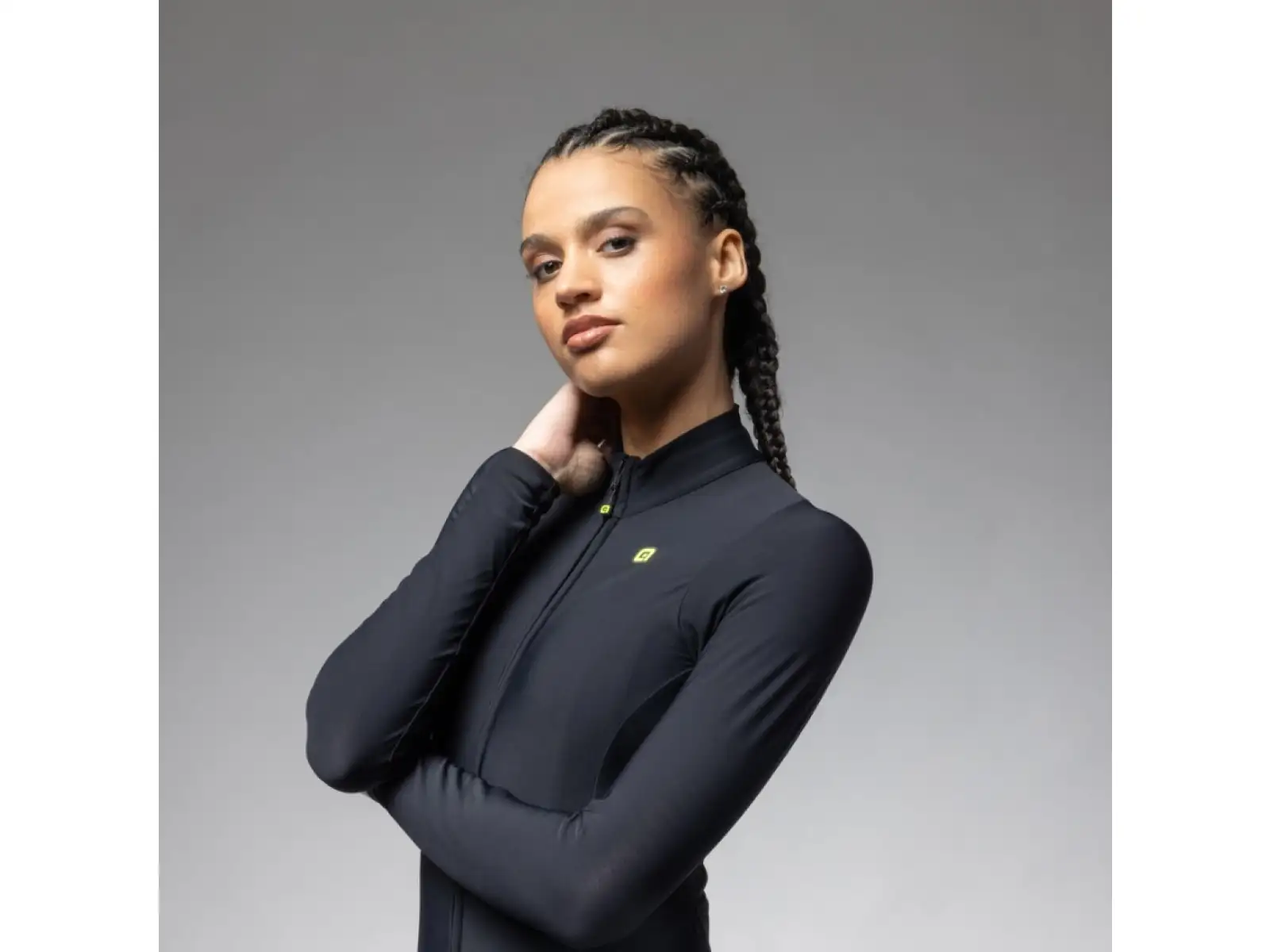 Alé R-EV1 Warm Race 2.0 dámský zateplený dres dlouhý rukáv black