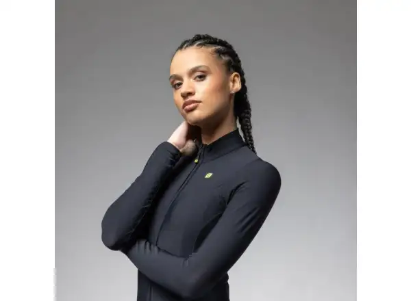 Alé R-EV1 Warm Race 2.0 dámský zateplený dres dlouhý rukáv black