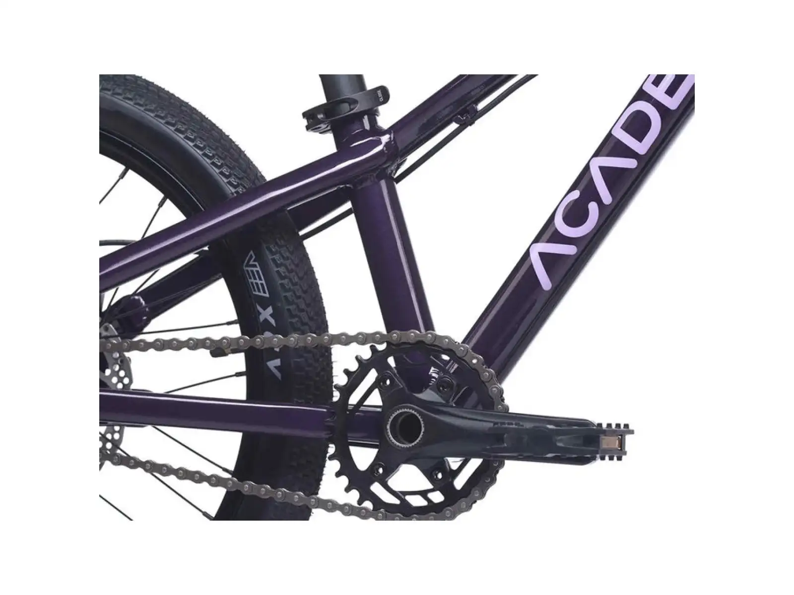 Academy S-Grade Pump 4 dětské kolo 20" fialová