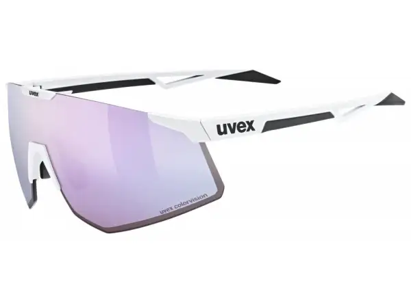 Uvex Pace Perform S ColorVision brýle White Matt/Mirror Lavender