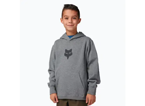 Fox Yth Legacy Fleece Po dětská mikina Heather Graphite Grey