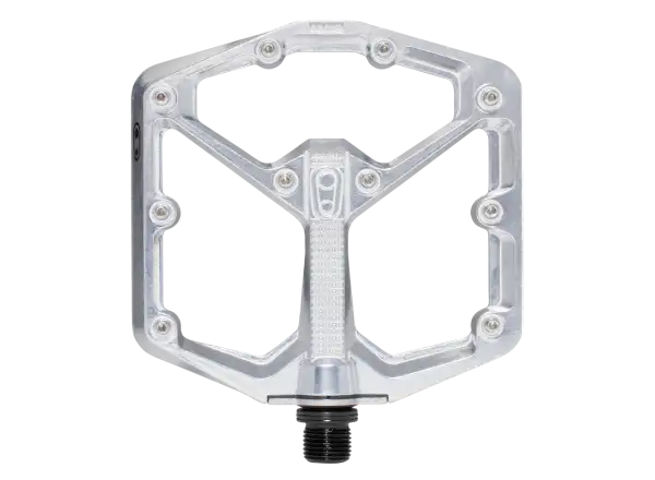 CRANKBROTHERS Stamp 7 platformové pedály Large High Polish Silver