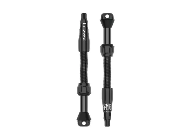 Lezyne CNC TLR Valve Pro bezdušové ventilky 60mm Black