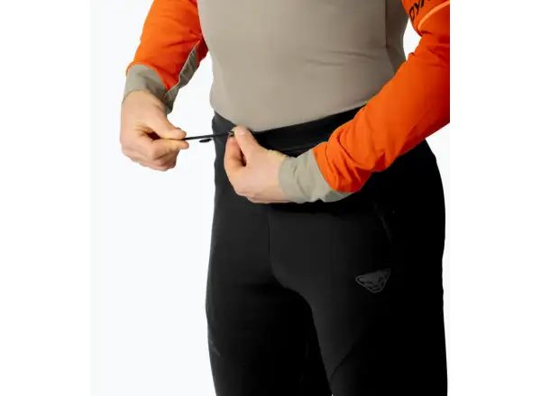 Dynafit Alpine Softshell Hybrid pánské běžecké kalhoty Black Out