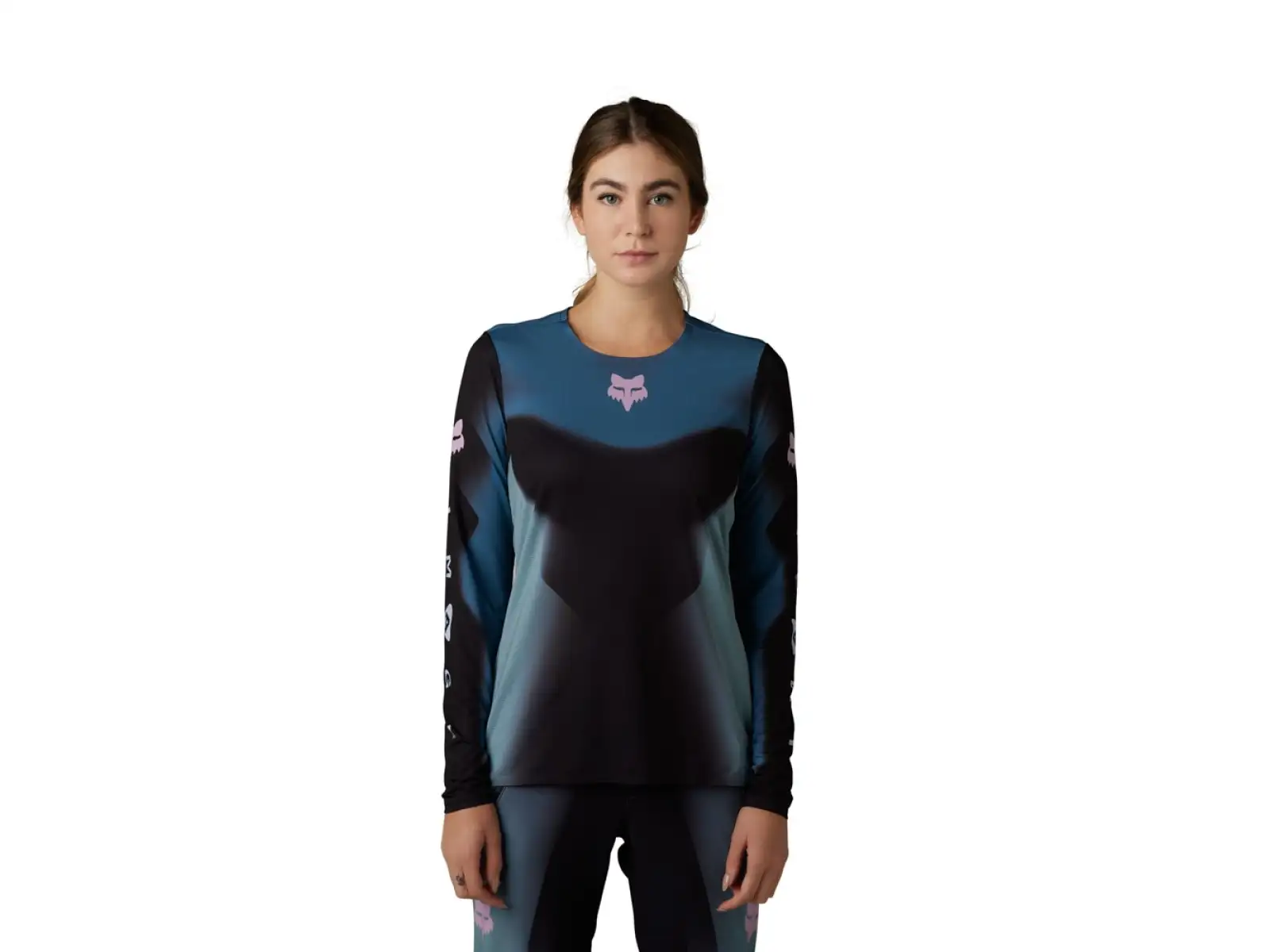Fox Flexair Ts57 dámský dres dlouhý rukáv Black