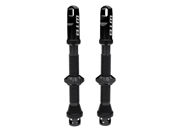 WTB TCS AL Max-Flow Presta Valve bezdušové ventilky 65mm černá 2 ks