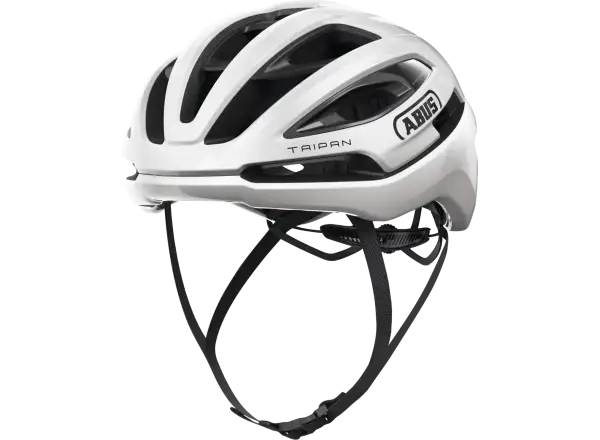 Abus Taipan LED gravel přilba Shiny White