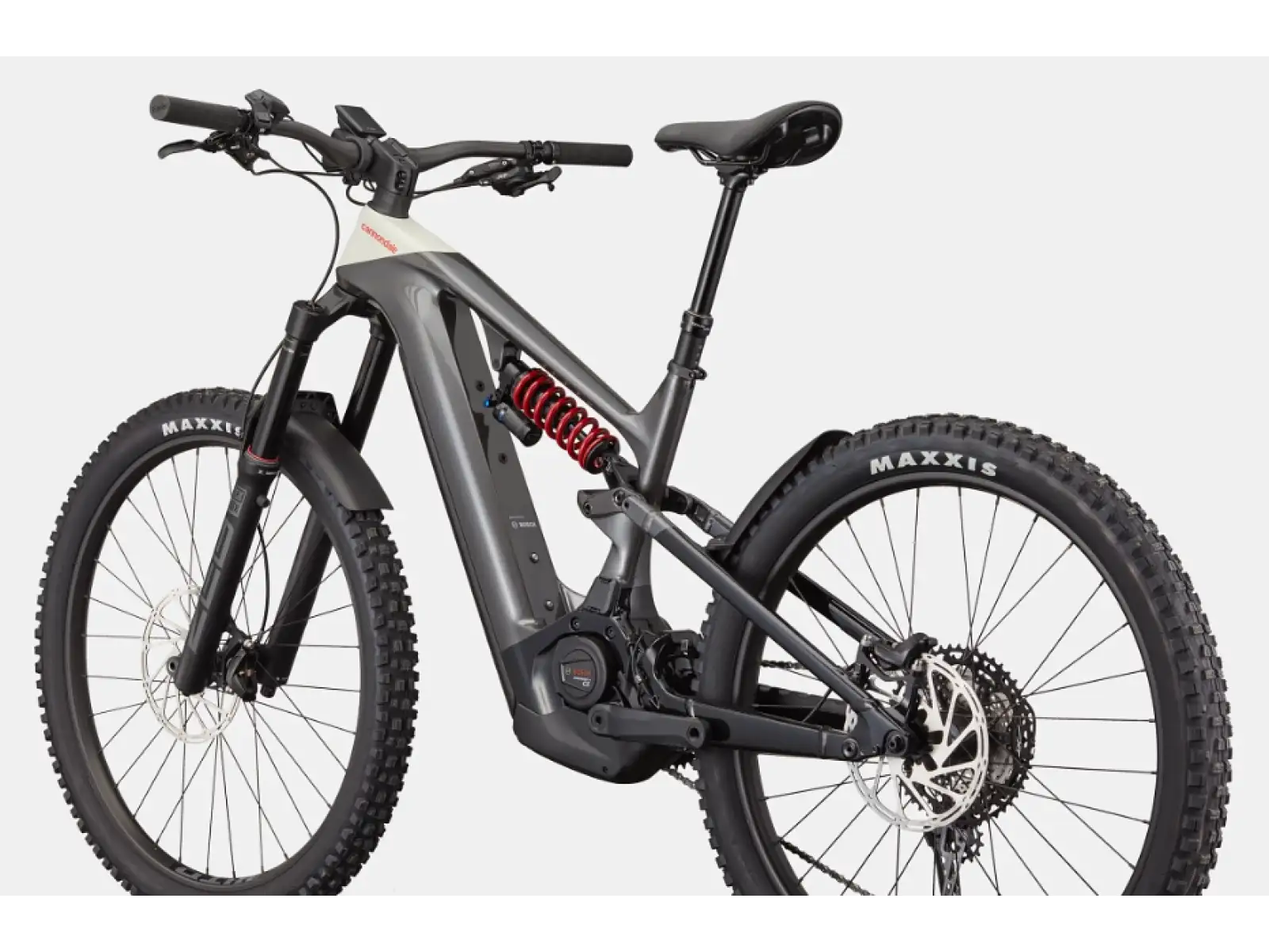 Cannondale Moterra LT Carbon 1 celoodpružené elektrokolo Smoke Black