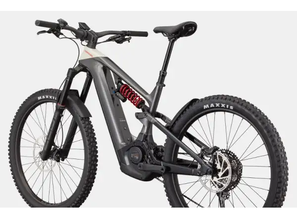 Cannondale Moterra LT Carbon 1 celoodpružené elektrokolo Smoke Black