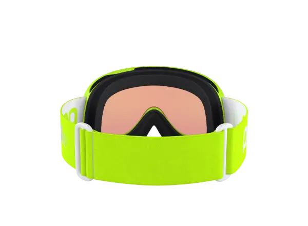 POC POCito Retina dětské lyžařské brýle Fluorescent Yellow/Green/Partly Sunny Light Orange