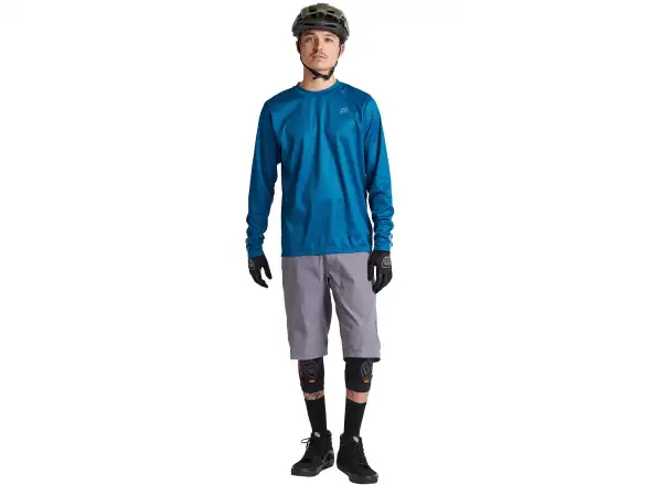 Troy Lee Designs Flowline pánský dres dlouhý rukáv Slate Blue